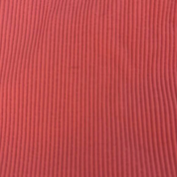 Colsie Women's Coral Ribbed Crop Tank Top Size medium - Picture 5 of 5